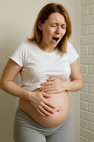 Les contractions de travail